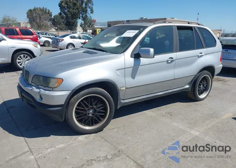 2003 BMW X5 3.0I из США, поврежденный, VIN 5UXFA53593LV86775